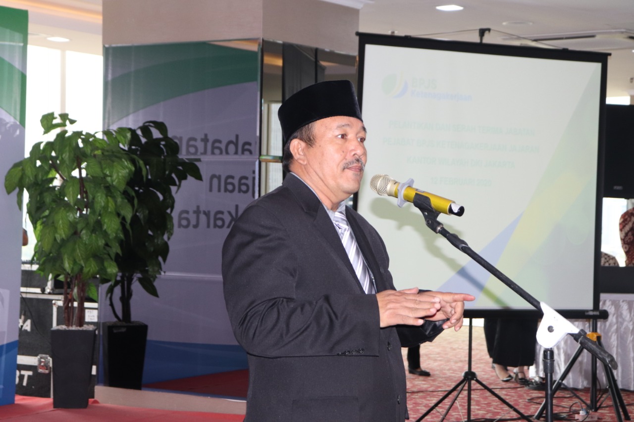 Deputi Direktur Wilayah BPJAMSOSTEK DKI Jakarta, Cotta Sembiring. 