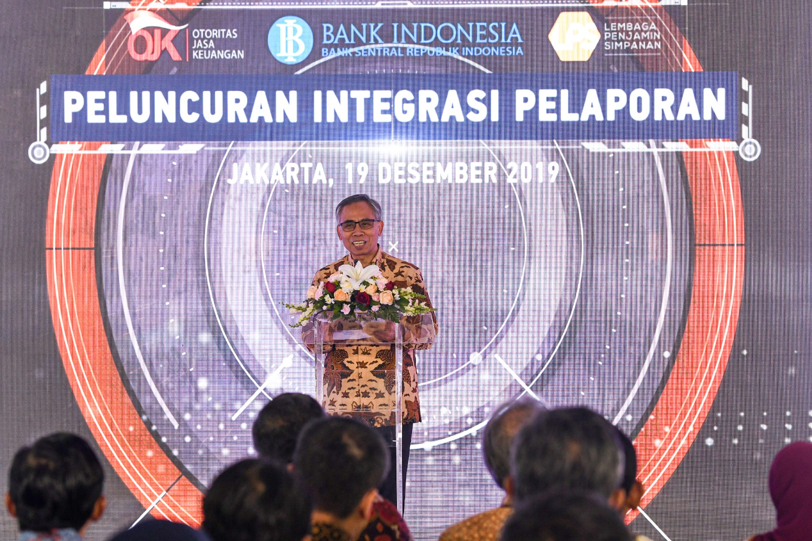 Ketua Dewan Komisioner Otoritas Jasa Keuangan (OJK) Wimboh Santoso 