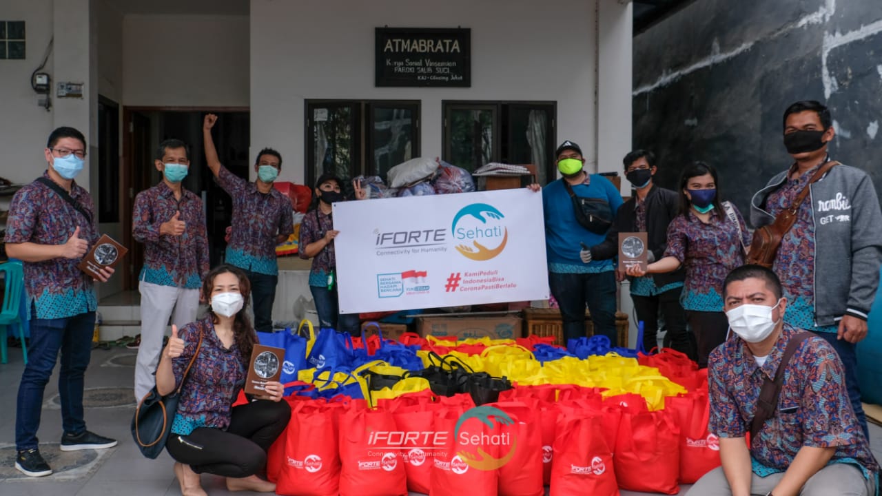 Iforte Gandeng Jaringan Gusdurian Bantu Warga Terdampak Covid-19