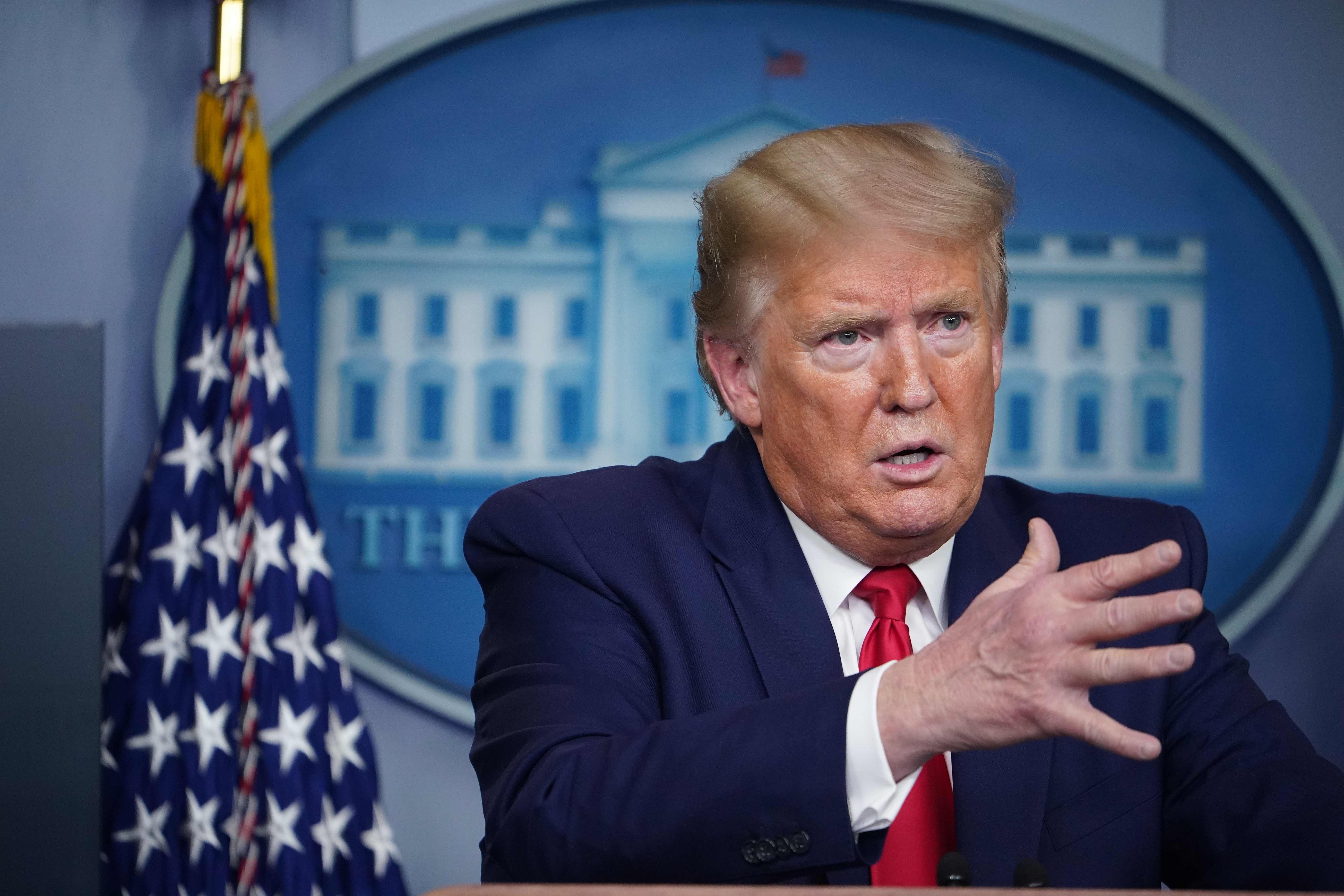 Presiden Amerika Serikat Donald Trump