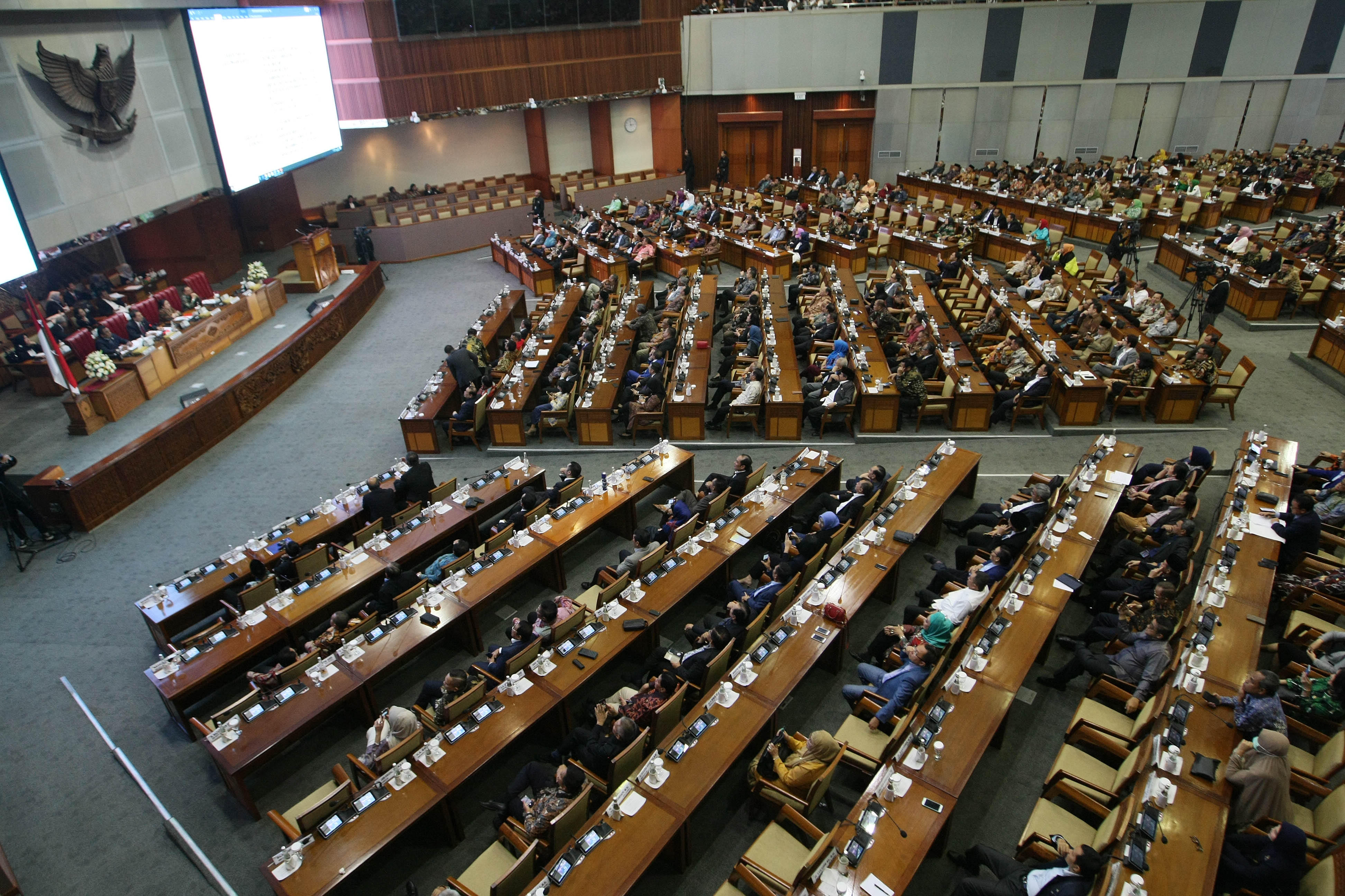 Ilustrasi sidang paripurna