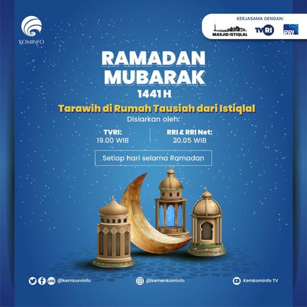 Pemerintah Hadirkan Tausiah Ramadan Lewat Siaran LPP RRI dan TVRI