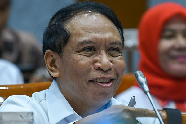 Menteri Pemuda dan Olahraga (Menpora) Zainudin Amali 
