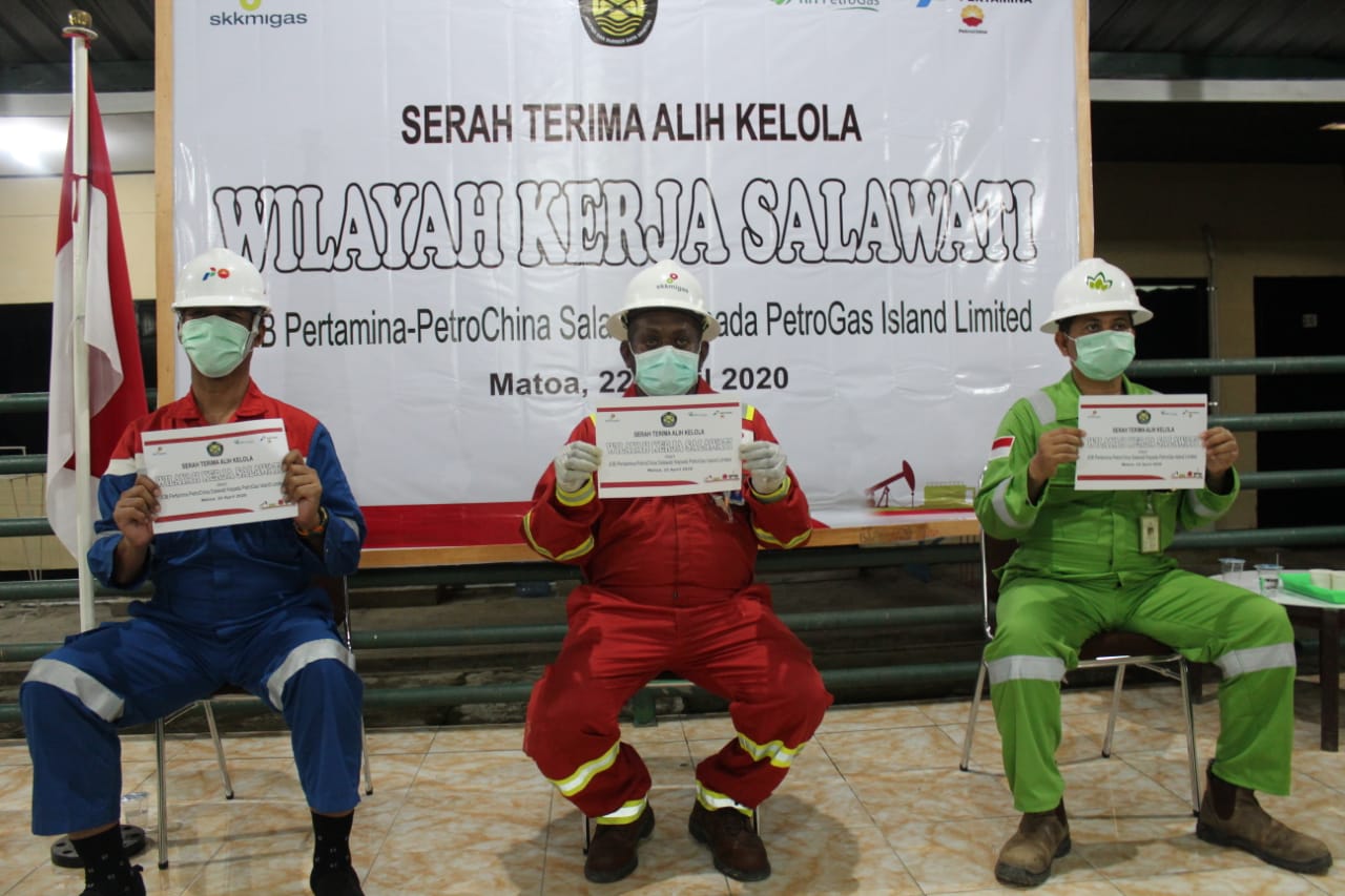 Serah terima alih kelola wilayah kerja Salawati