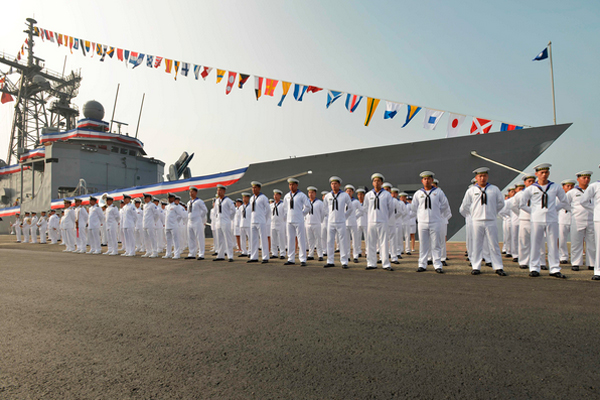 Ilustrasi Angkatan Laut. 