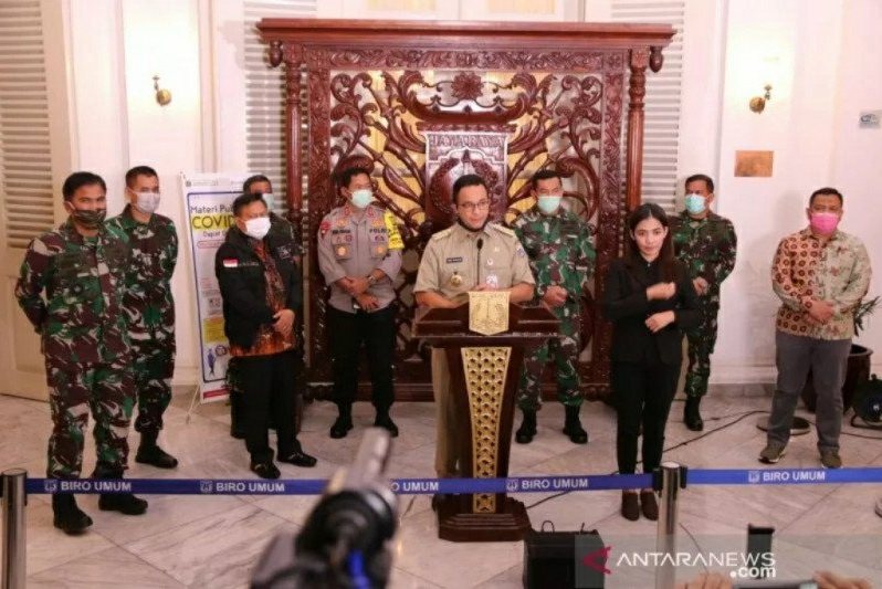  Anies bicara Jakarta sebelum dan setelah PSBB