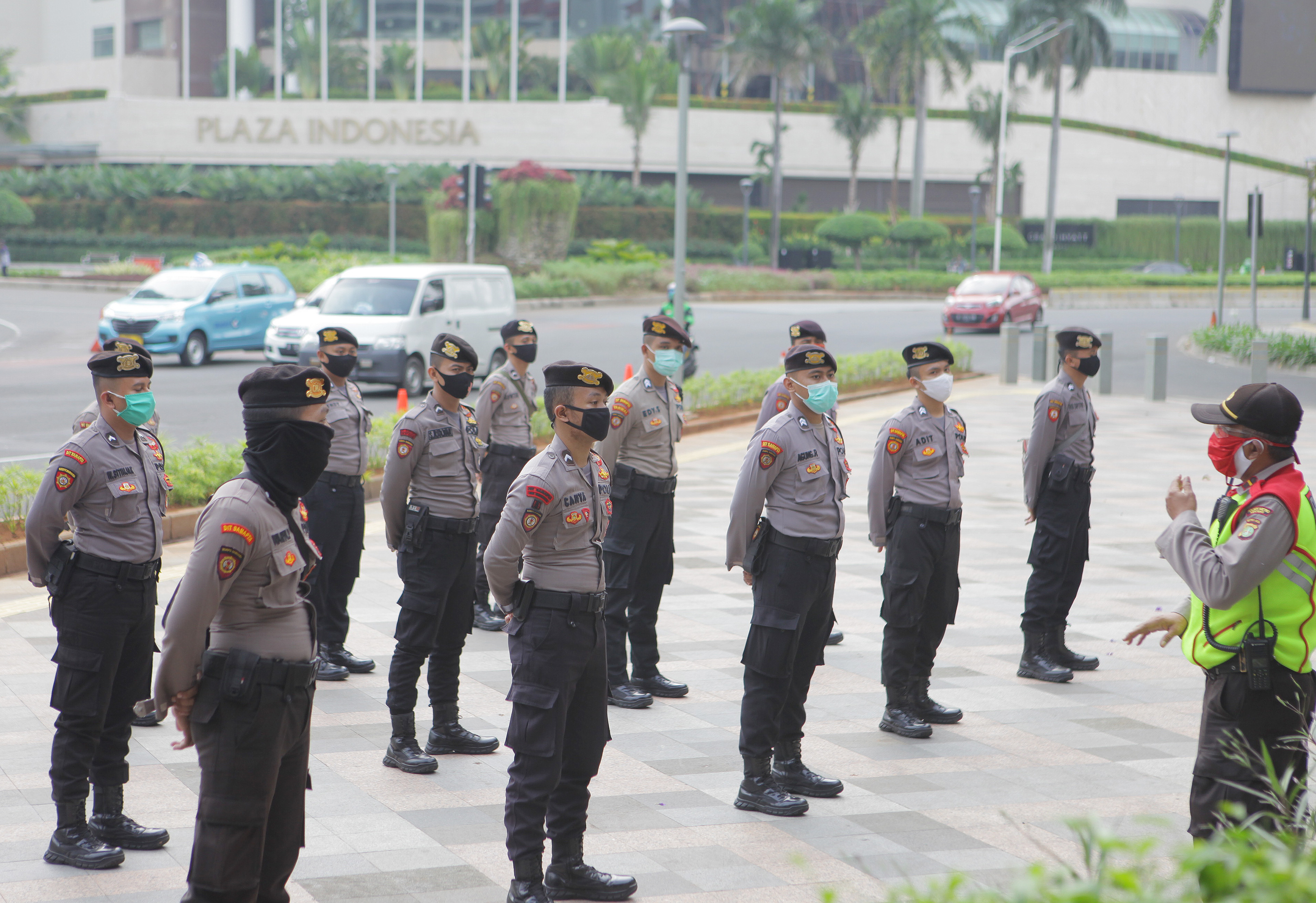 PENGAMANAN JAKARTA TERKAIT PSBB