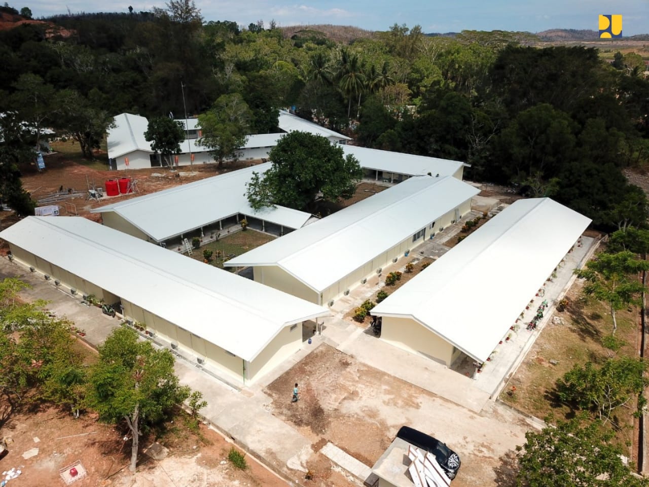 Fasilitas observasi/penampungan/karantina untuk pengendalian infeksi penyakit menular, utamanya Covid19 (korona) di Pulau Galang.