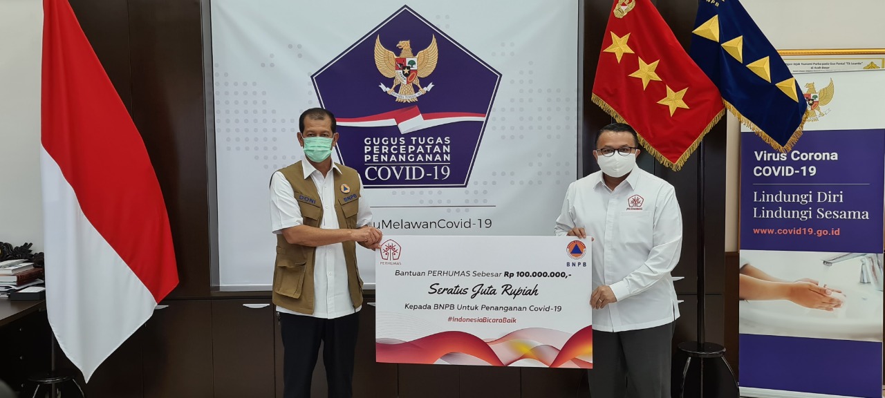 Bantuan Perhumas untuk penanganan covid-19 di Indonesia