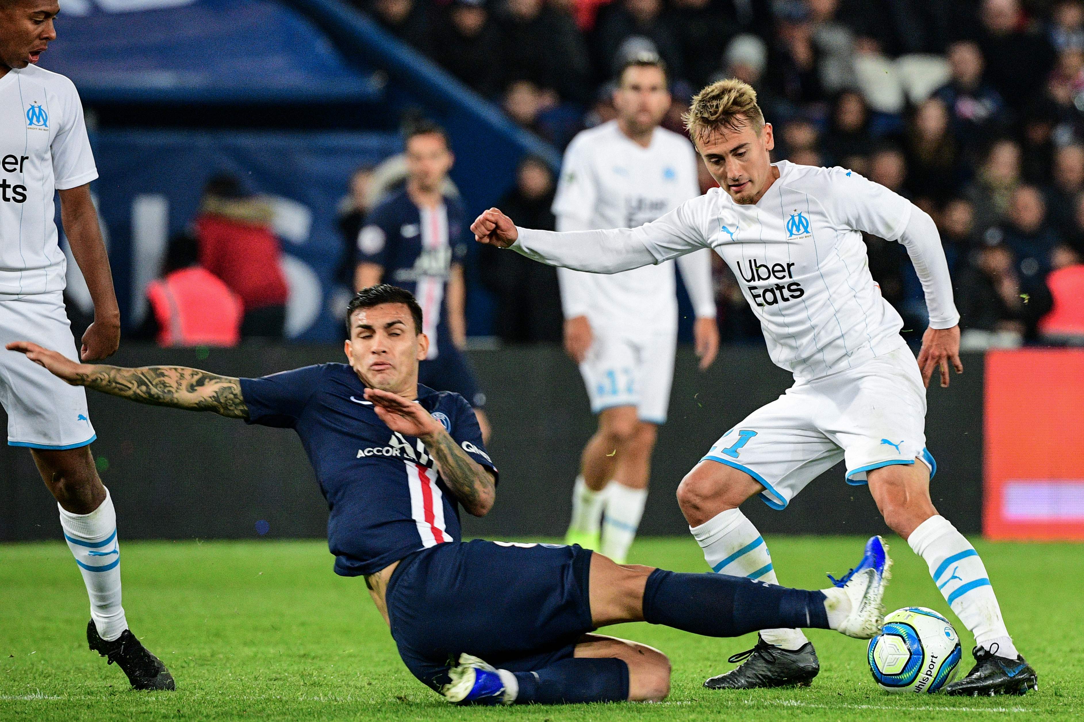 Laga Ligue 1 antara Paris Saint-Germain dan Marseille