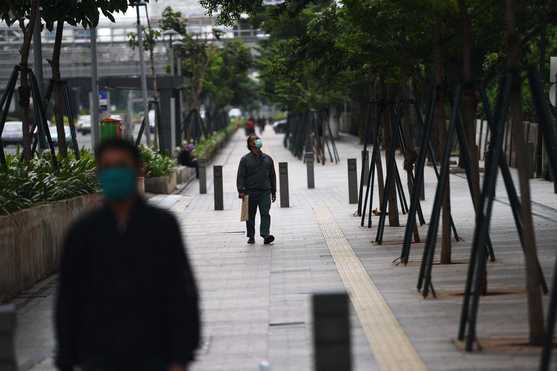 Ilustrasi PSBB Jakarta