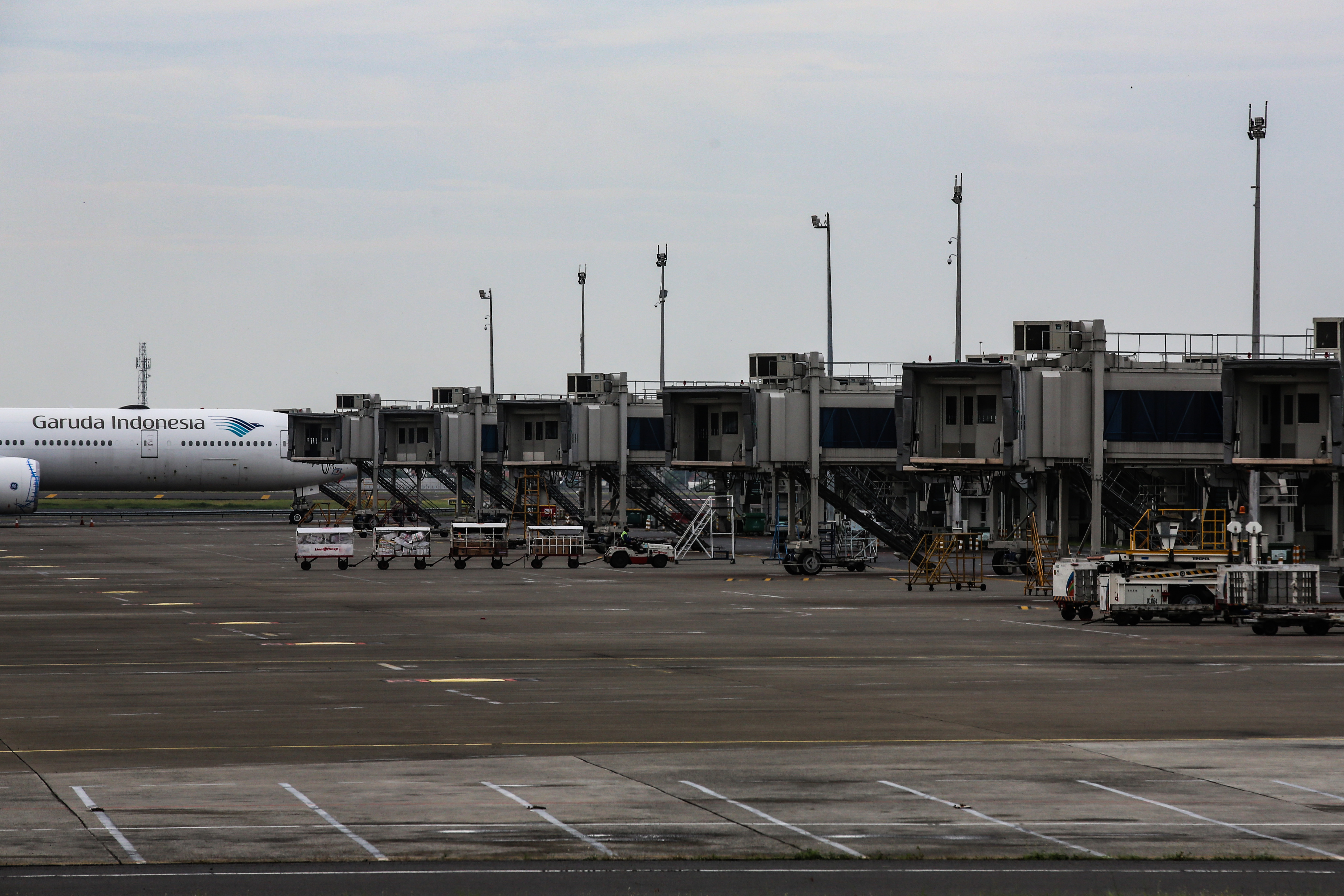 Bandara Soekarno Hatta pada 24 April 2020