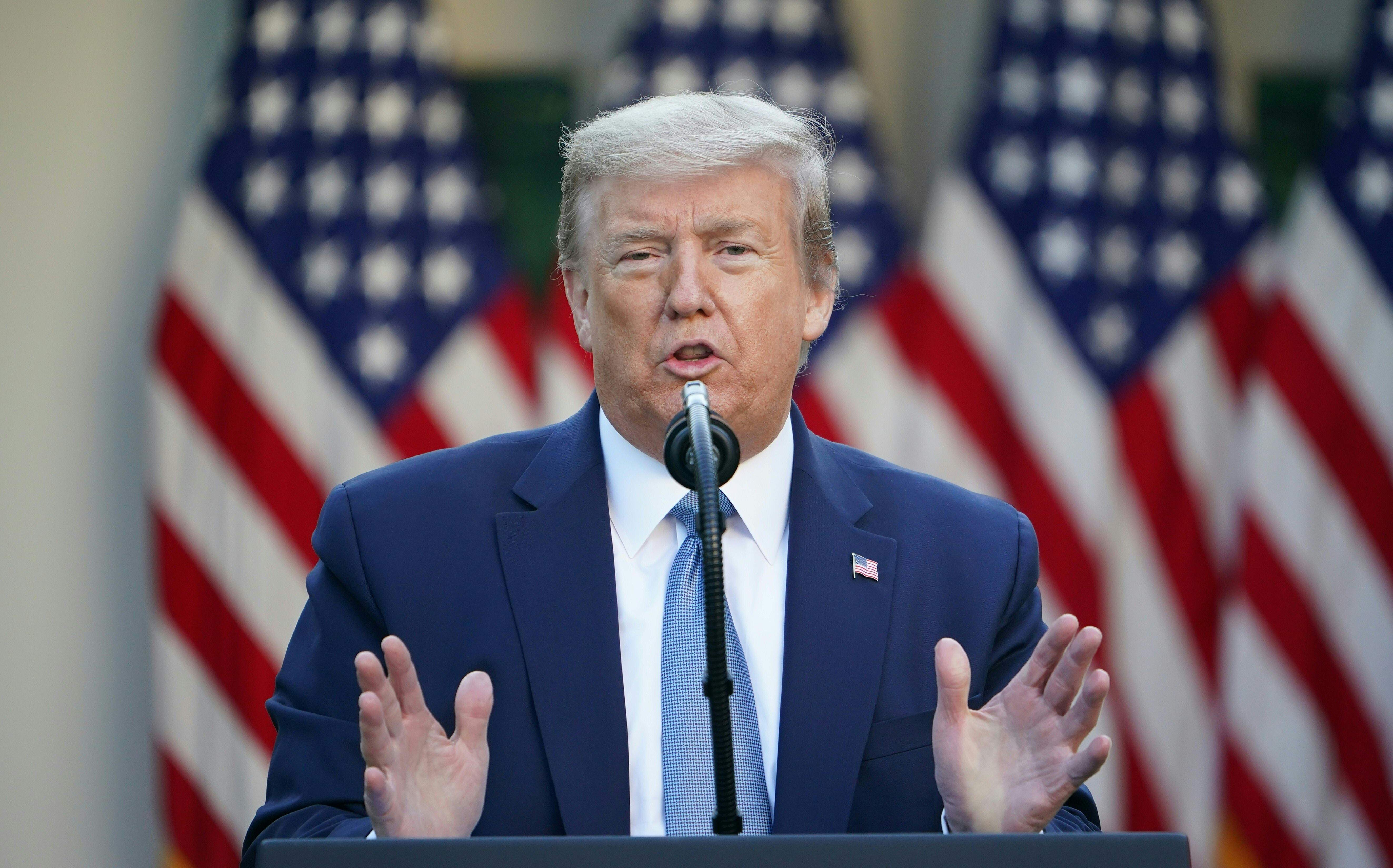 Presiden Amerika Serikat Donald Trump