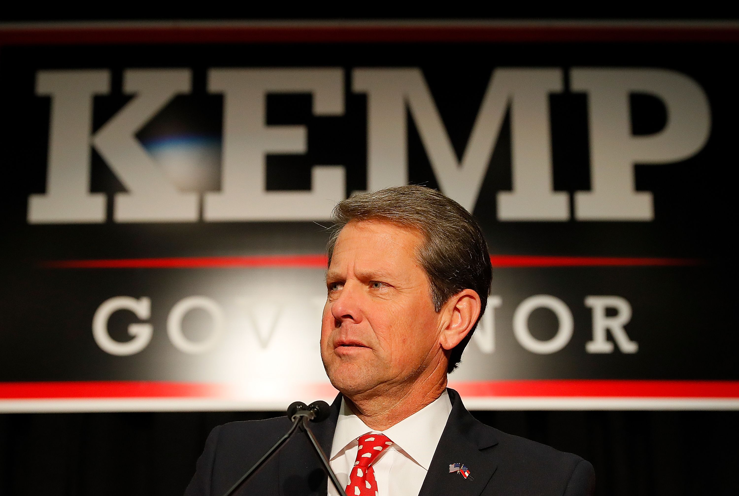 Gubernur Georgia Brian Kemp