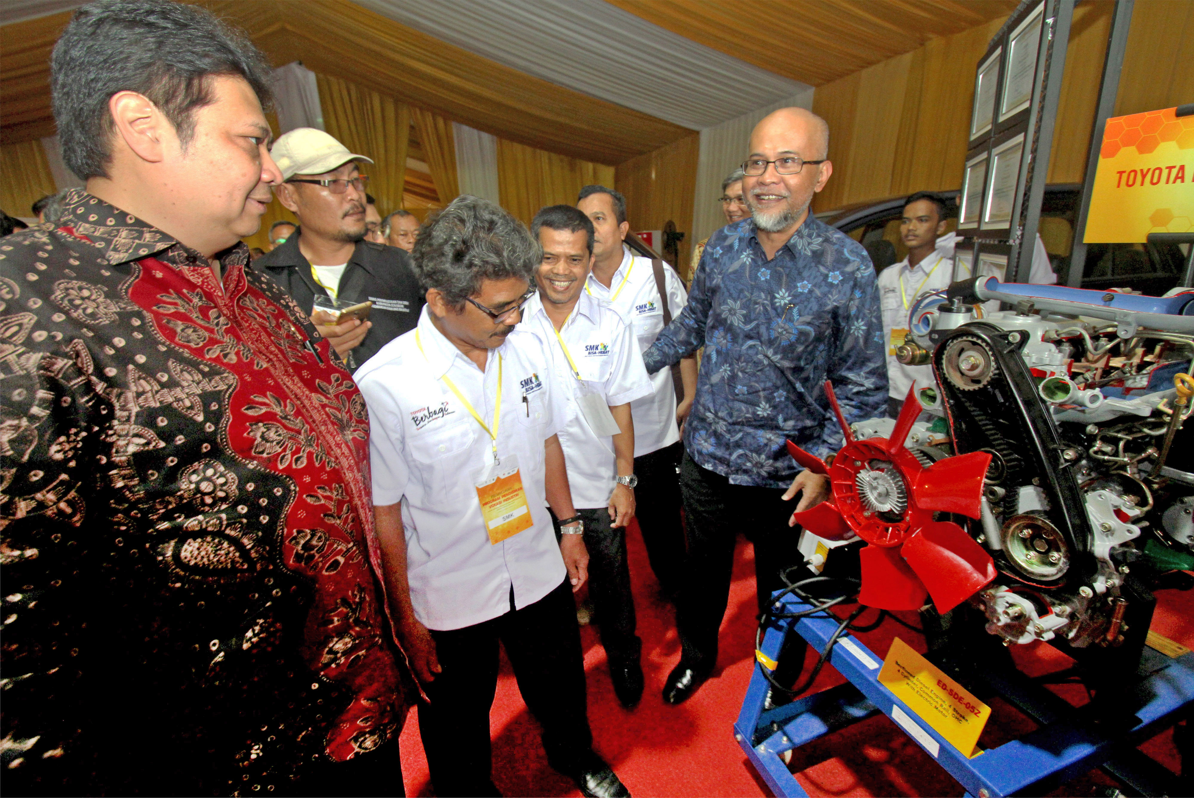 Program Vokasi Pendidikan Industri Kemenperin untuk Provinsi Jawa Barat , di Cicurug, Sukabumi, Jawa Barat.