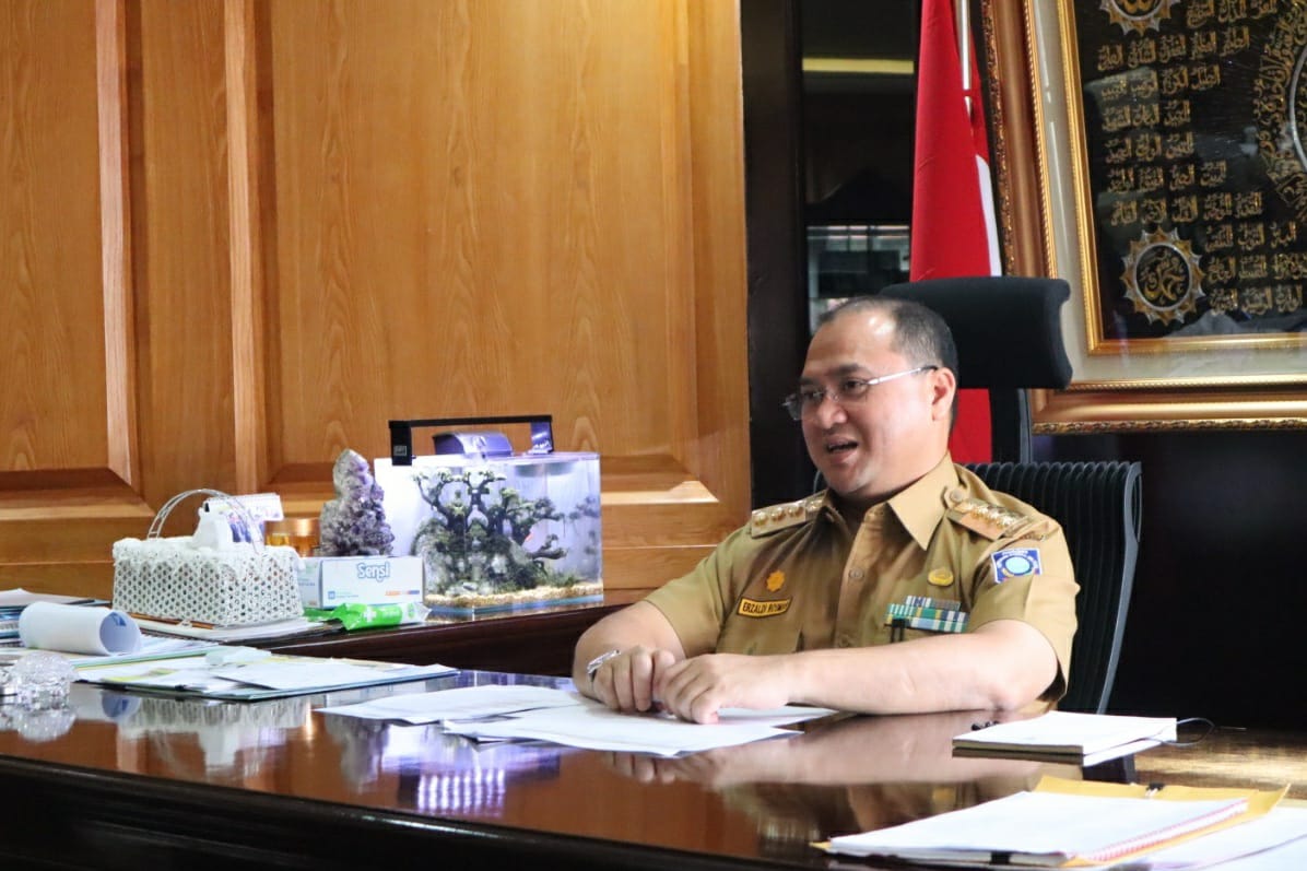 Gubernur Provinsi Kepulauan Bangka Belitung (Babel) Erzaldi Rosman Djohan. 