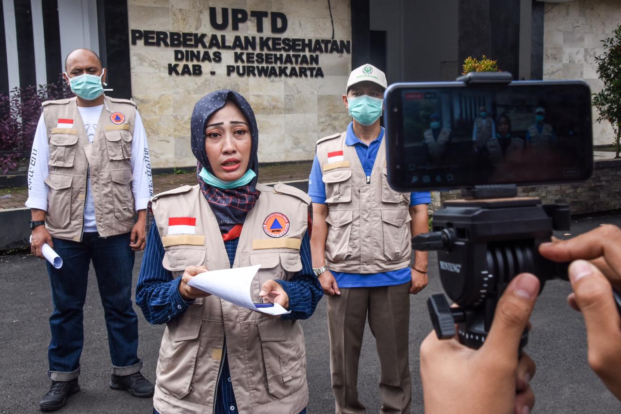 Gugus Tugas Percepatan Penanggulangan Covid-19 Kabupaten Purwakarta, Jawa Barat.