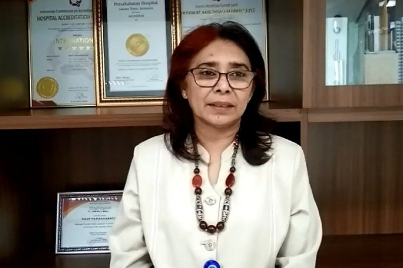 Direktur Utama RSUP Persahabatan dr. Rita Rogayah.