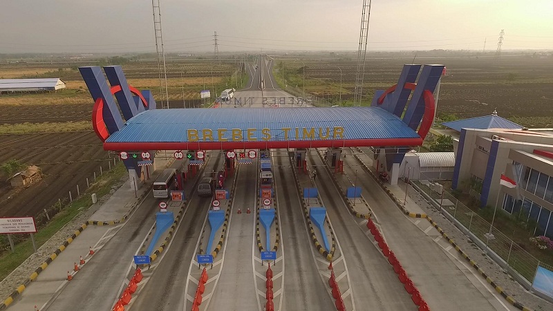 Ilustrasi -- Pintu Tol Brebes Timur (Brexit).