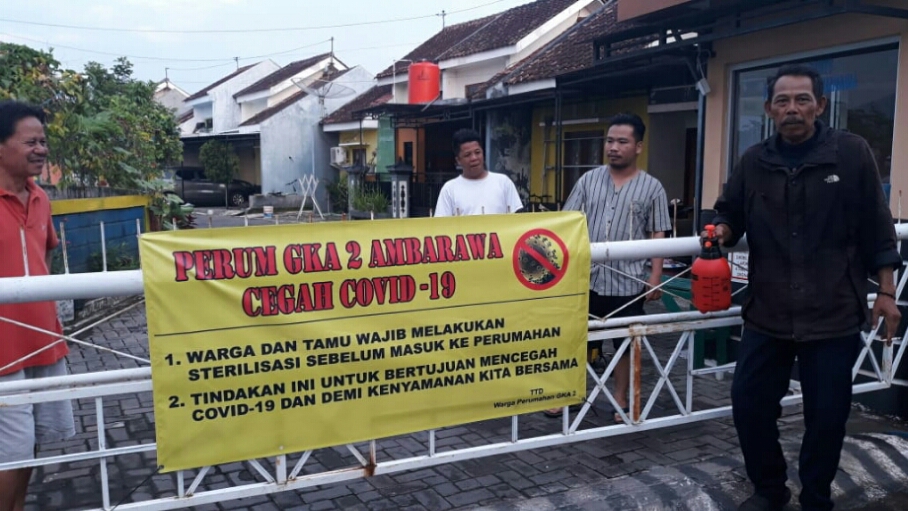 daerah di Jawa Tengah mulai bentuk Kampung Siaga Covid-19 yang dimotori oleh kepolisian di masing-masing daerah.