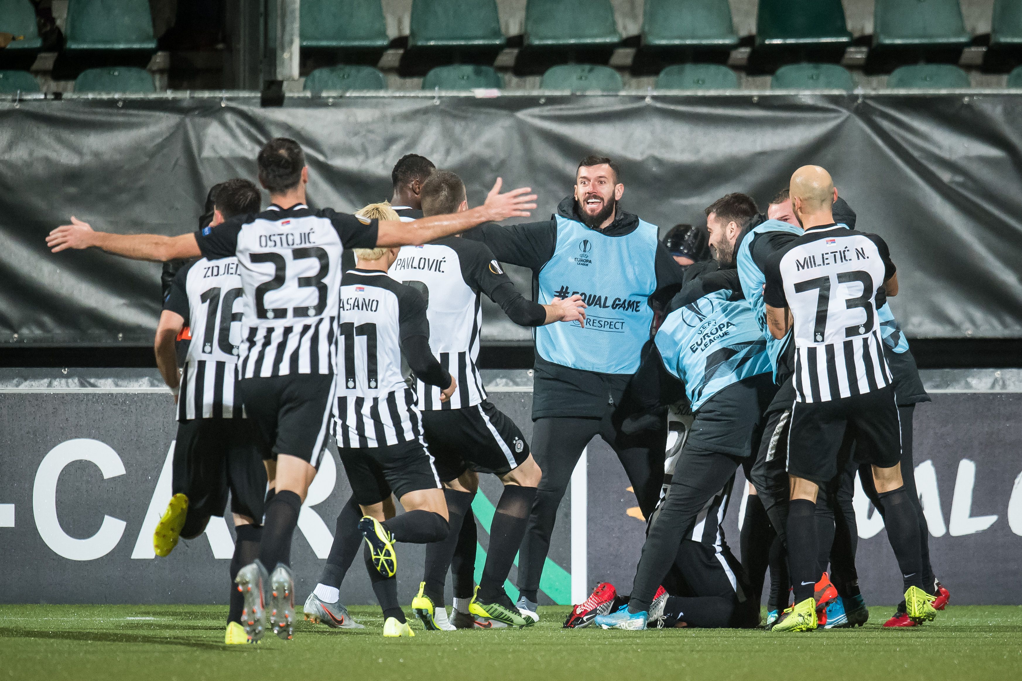 Para pemain Partizan Belgrade