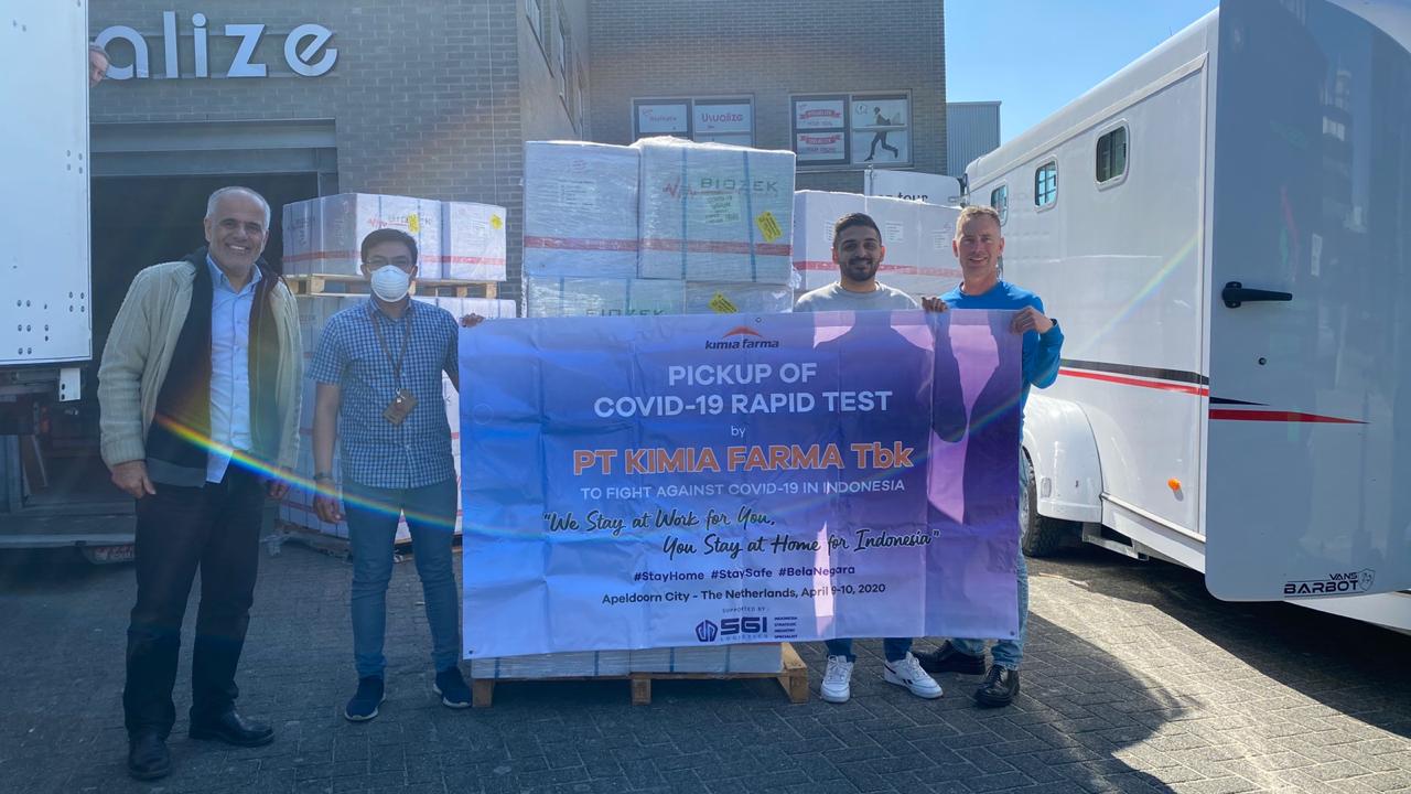 Saat ini, alat yang diimpor dari Belanda itu sudah tiba di Jakarta.