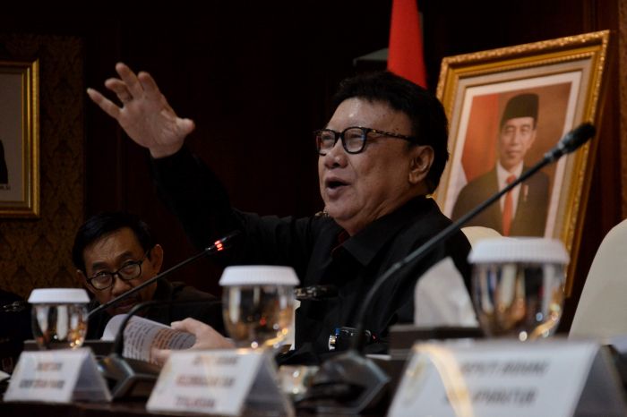 Menteri PAN-Rebiro Tjahjo Kumolo 