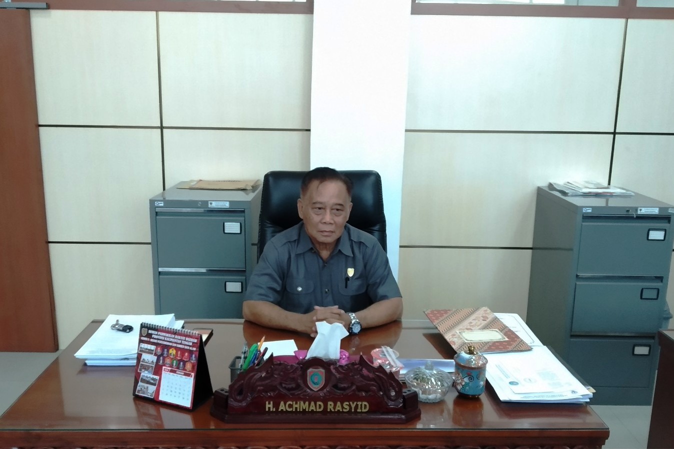 Anggota DPRD Provinsi Kalteng Achmad Rasyid.