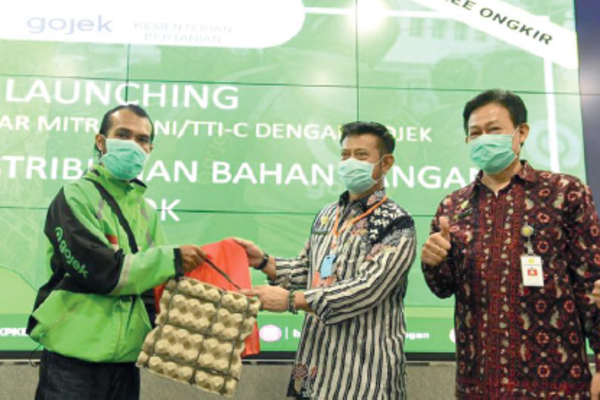 Mentan Syahrul Luncurkan Belanja Pangan Gratis Ongkir Hadapi Covid-19