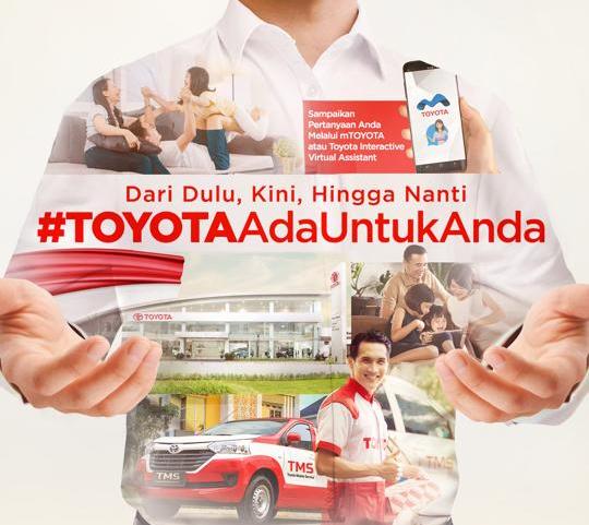 PT Toyota-Astra Motor (TAM) untuk terus memberikan layanan terbaik dalam menunjang mobilitas masyarakat Indonesia. 