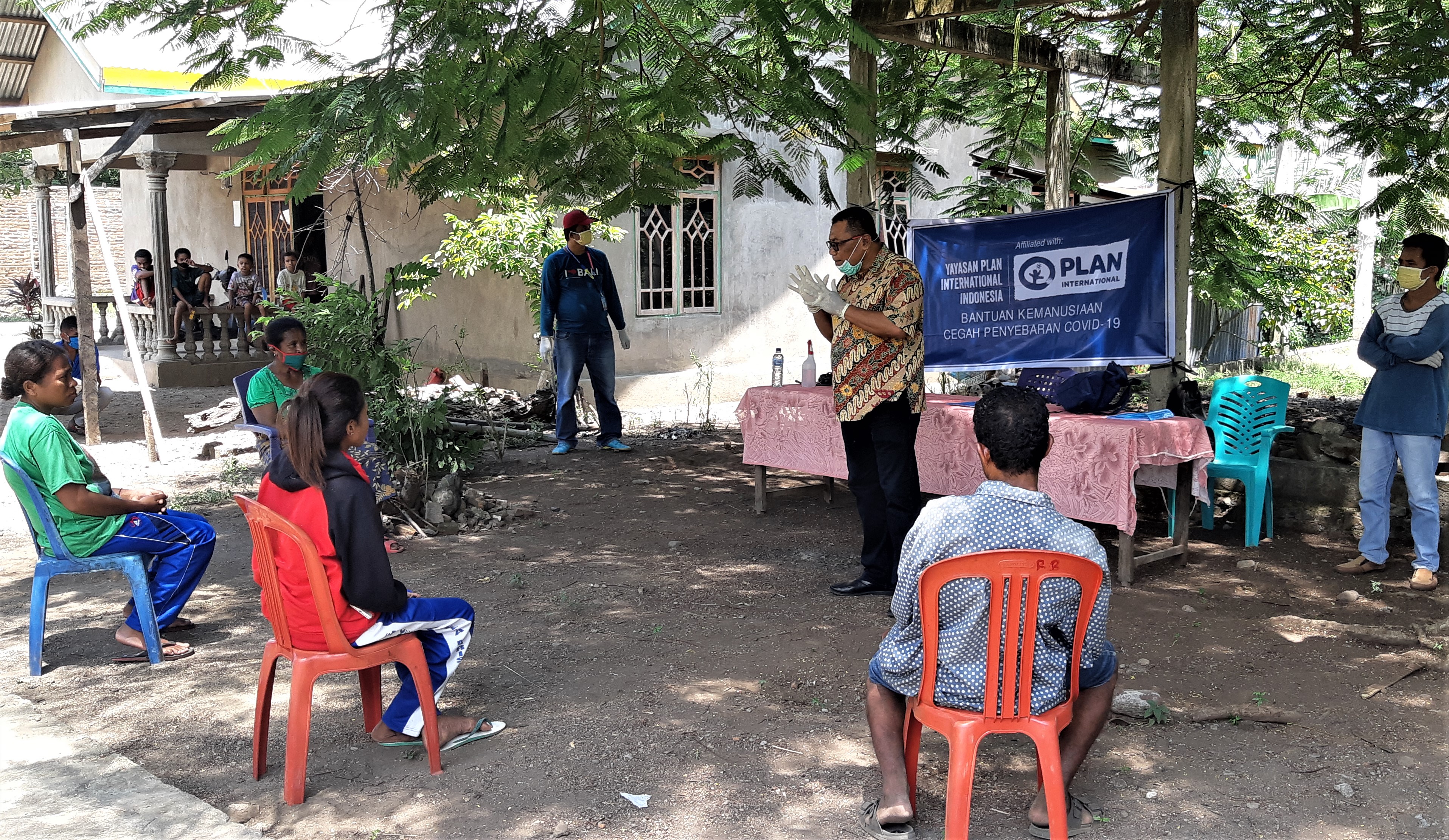 penyuluhan tentang covid-19 di Kabupaten Lembata, NTT
