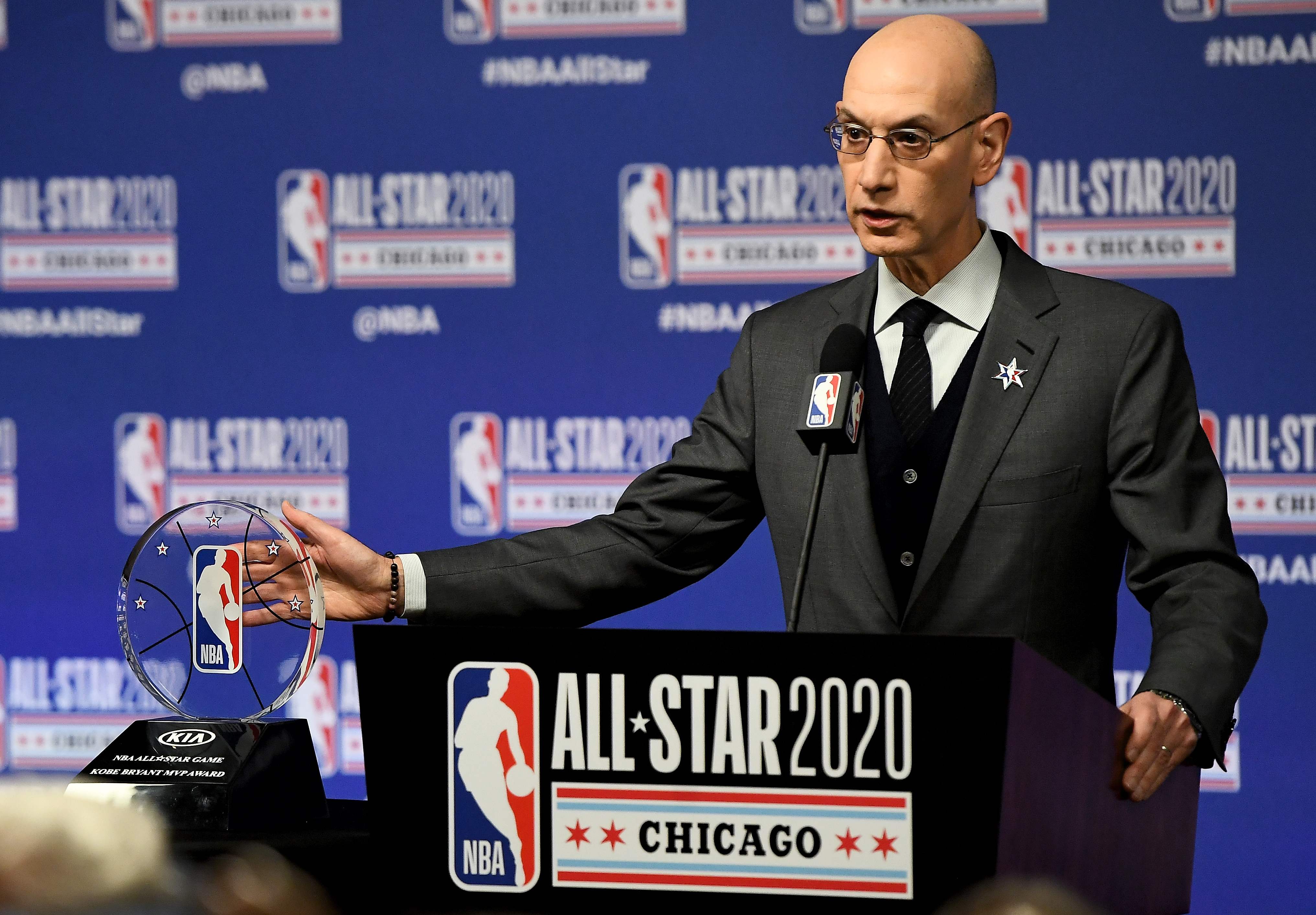 Komisaris NBA Adam Silver