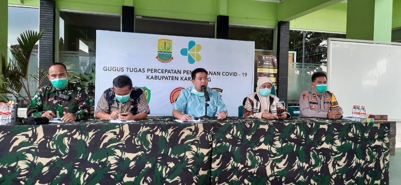 Tim Gugus Tugas Percepatan Penanganan Covid-19 Kabupaten Karawang, Jawa Barat