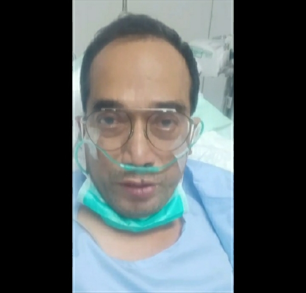 Menteri Perhubungan Budi Karya menyampaikan pesan kepada masyarakat untuk terus melawan Covid-19.