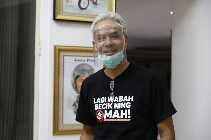 Gubernur Jawa Tengah Ganjar Pranowo