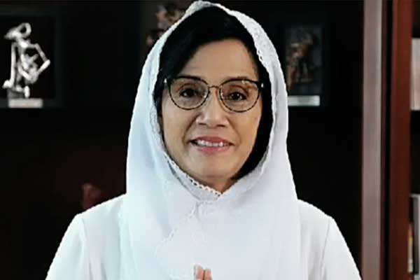 Sri Mulyani Indrawati, Menteri Keuangan.
