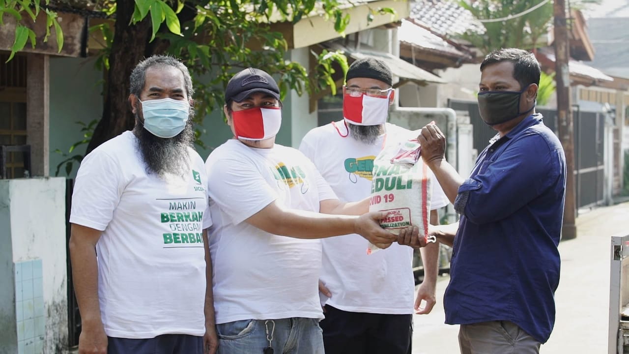 Donasi SiCepat untuk warga terdampak covid-19