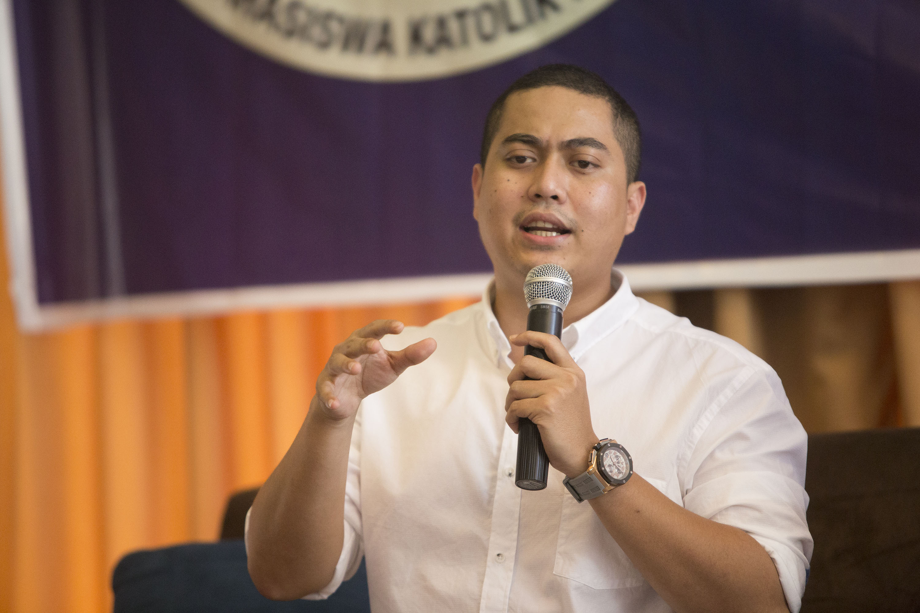 Ketua Fraksi Partai NasDem DzkI Jakarta Wibi Andrino