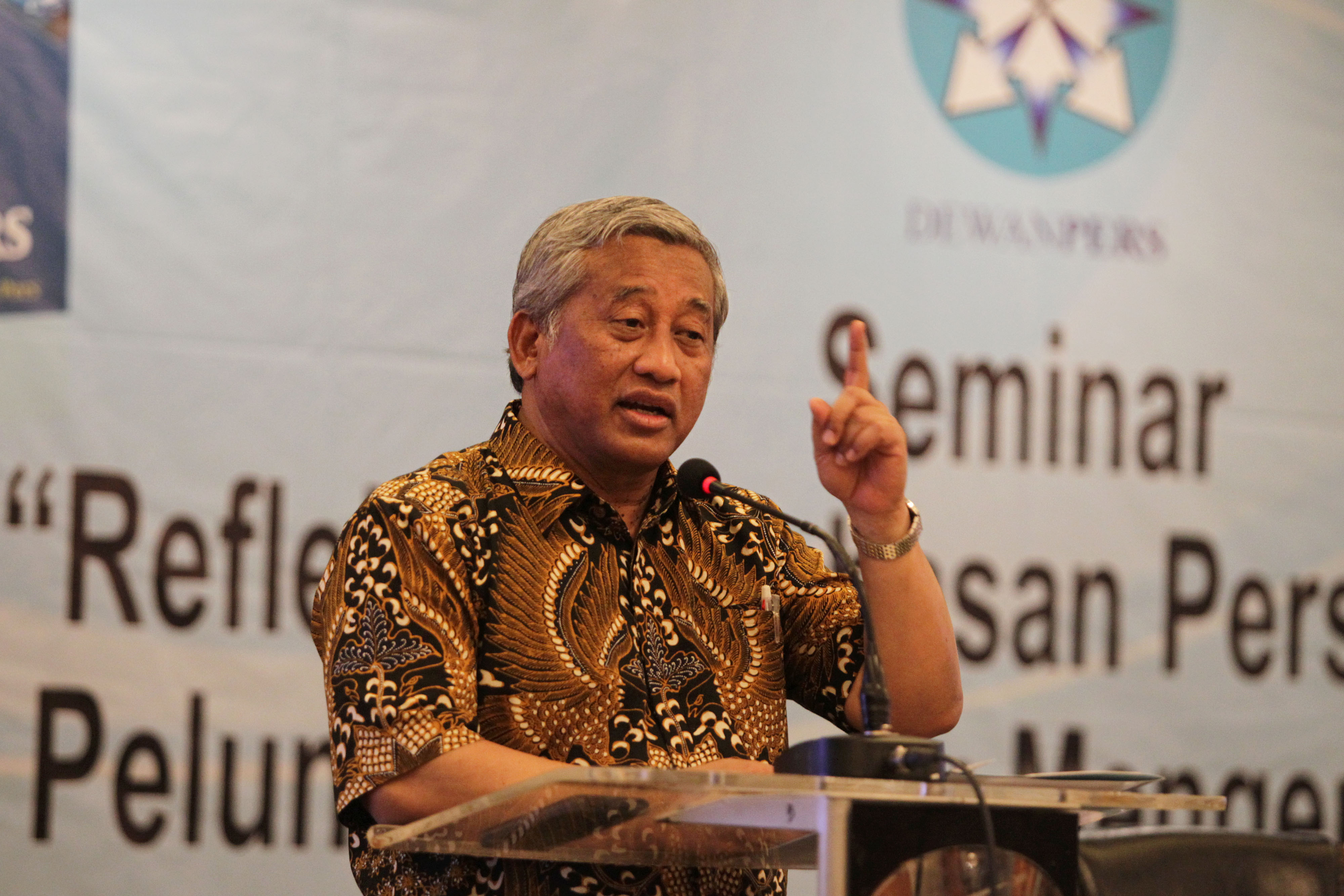 Ketua Dewan Pers Mohammad Nuh.