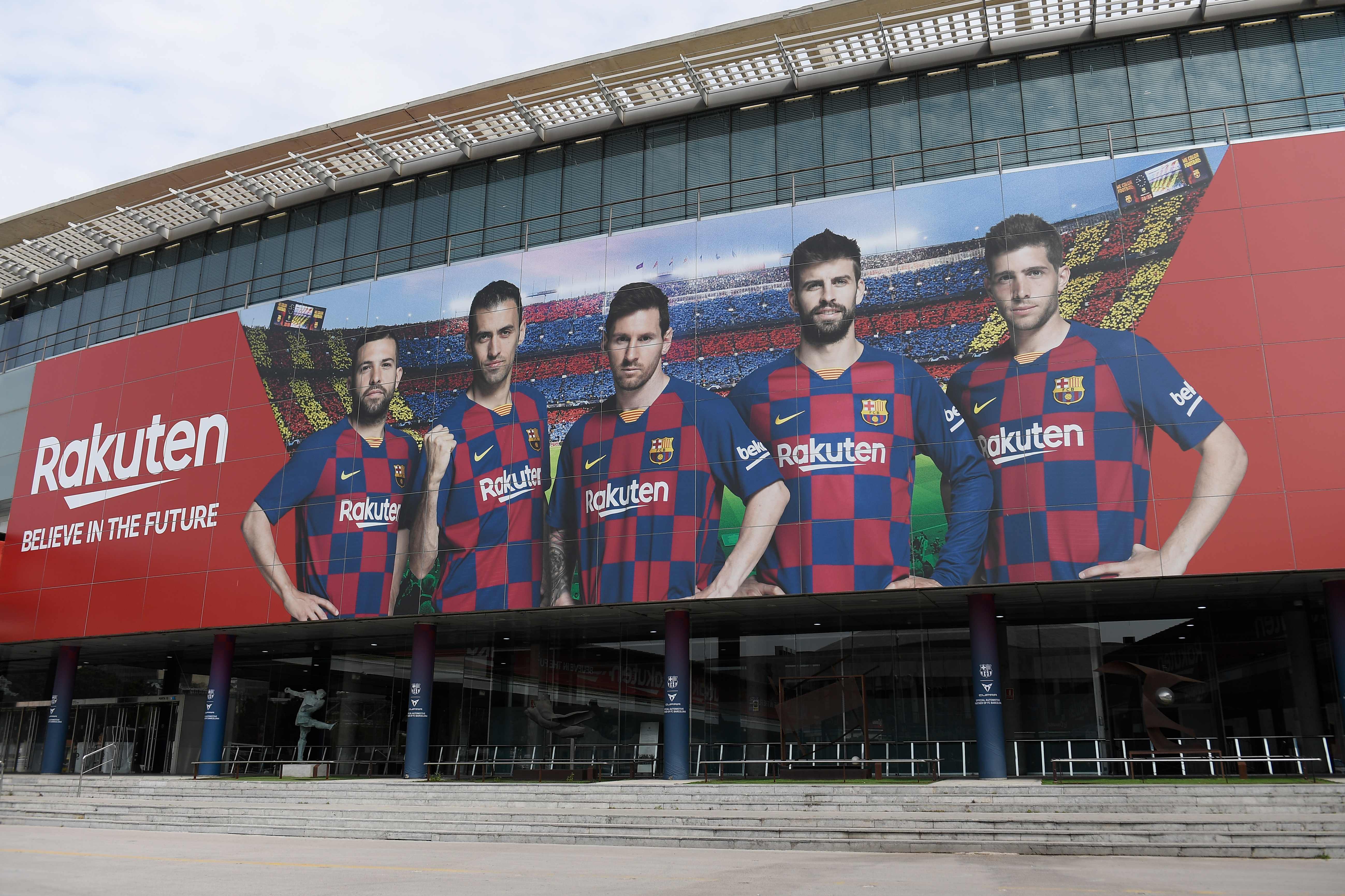 Stadion kandang Barcelona Camp Nou