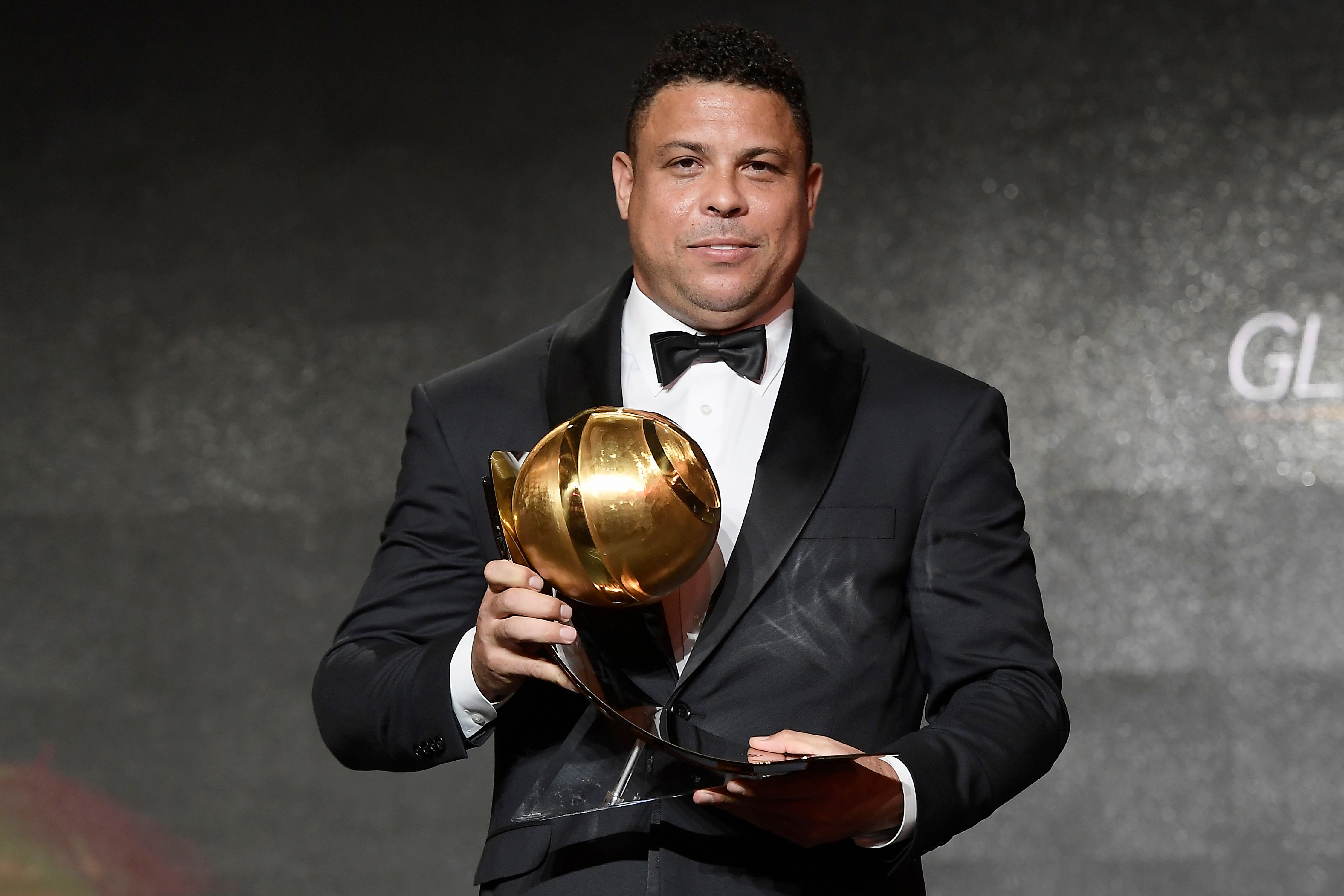 Mantan pemain Real Madrid Ronaldo Nazario 