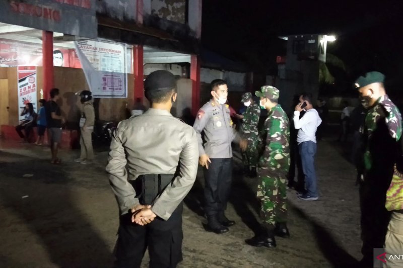  Situasi Lapas Sorong, Rabu (22/4). 