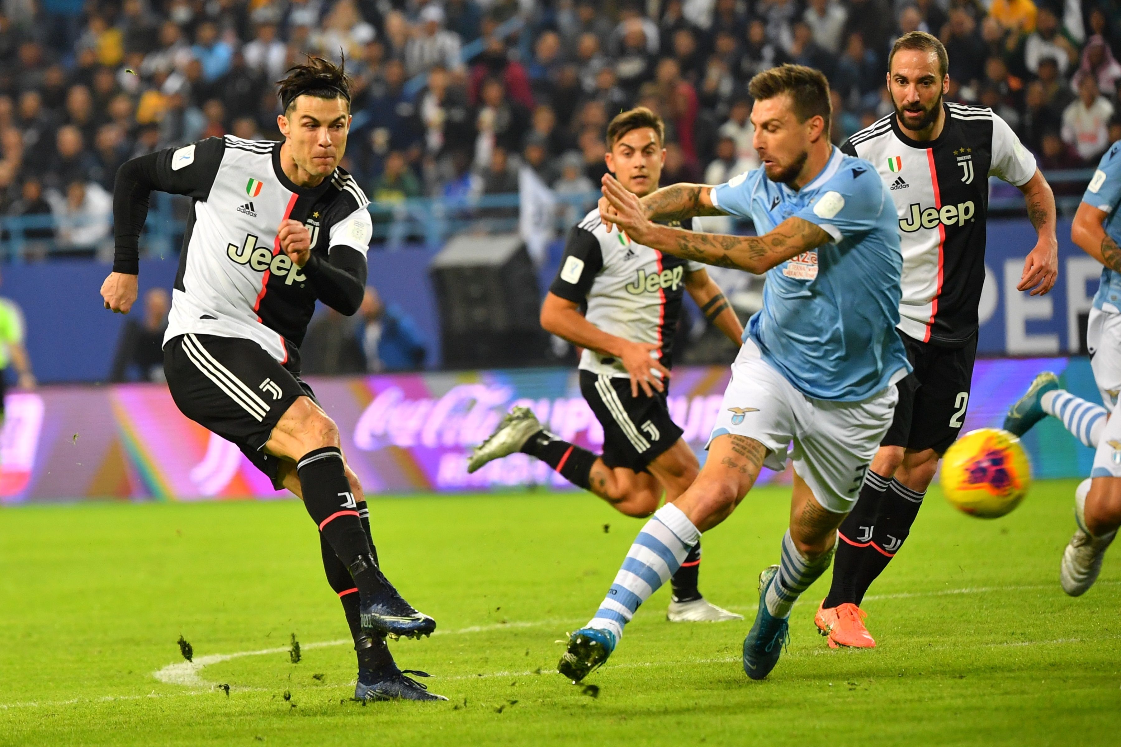 Laga Serie A antara Juventus dan Lazio