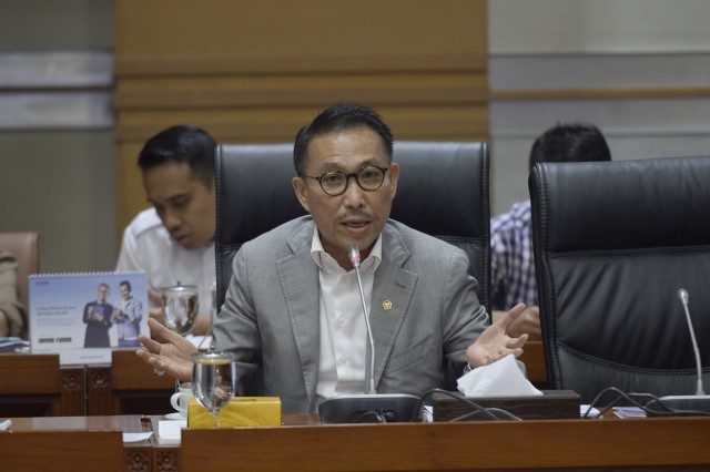 Ketua Komisi III DPR RI Herman Herry.