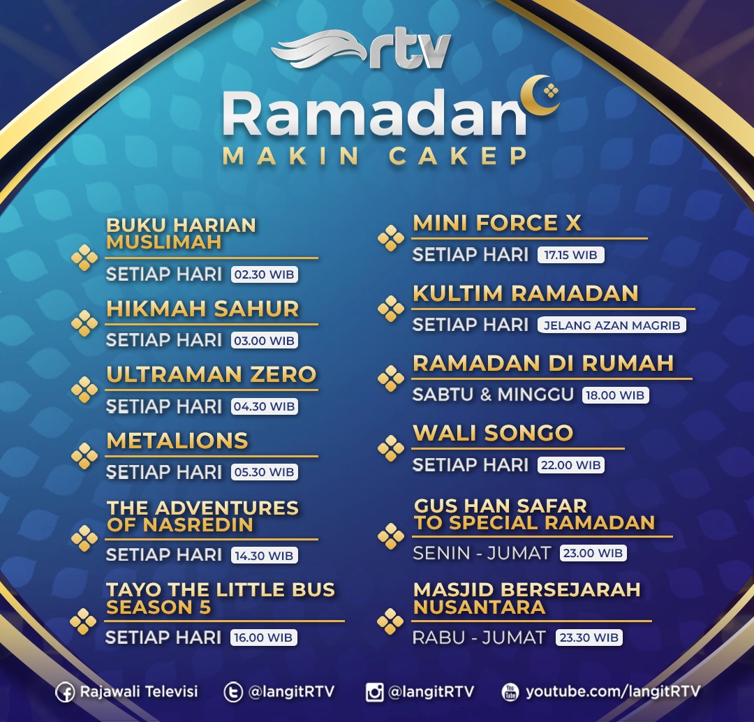 RTV Ramadan Makin Cakep