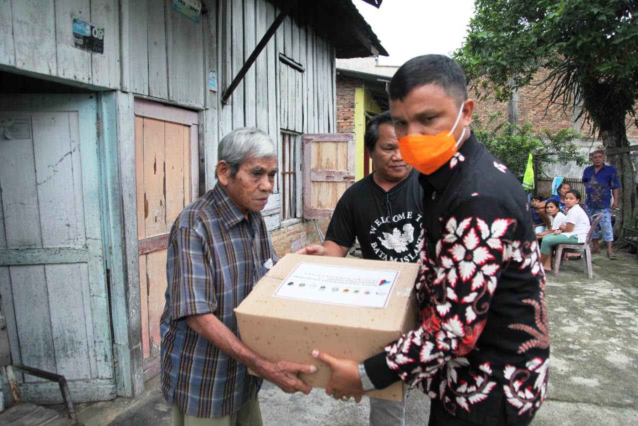 Pemko Pematangsiantar mulai menyalurkan bantuan pangan dari Pemprovsu.