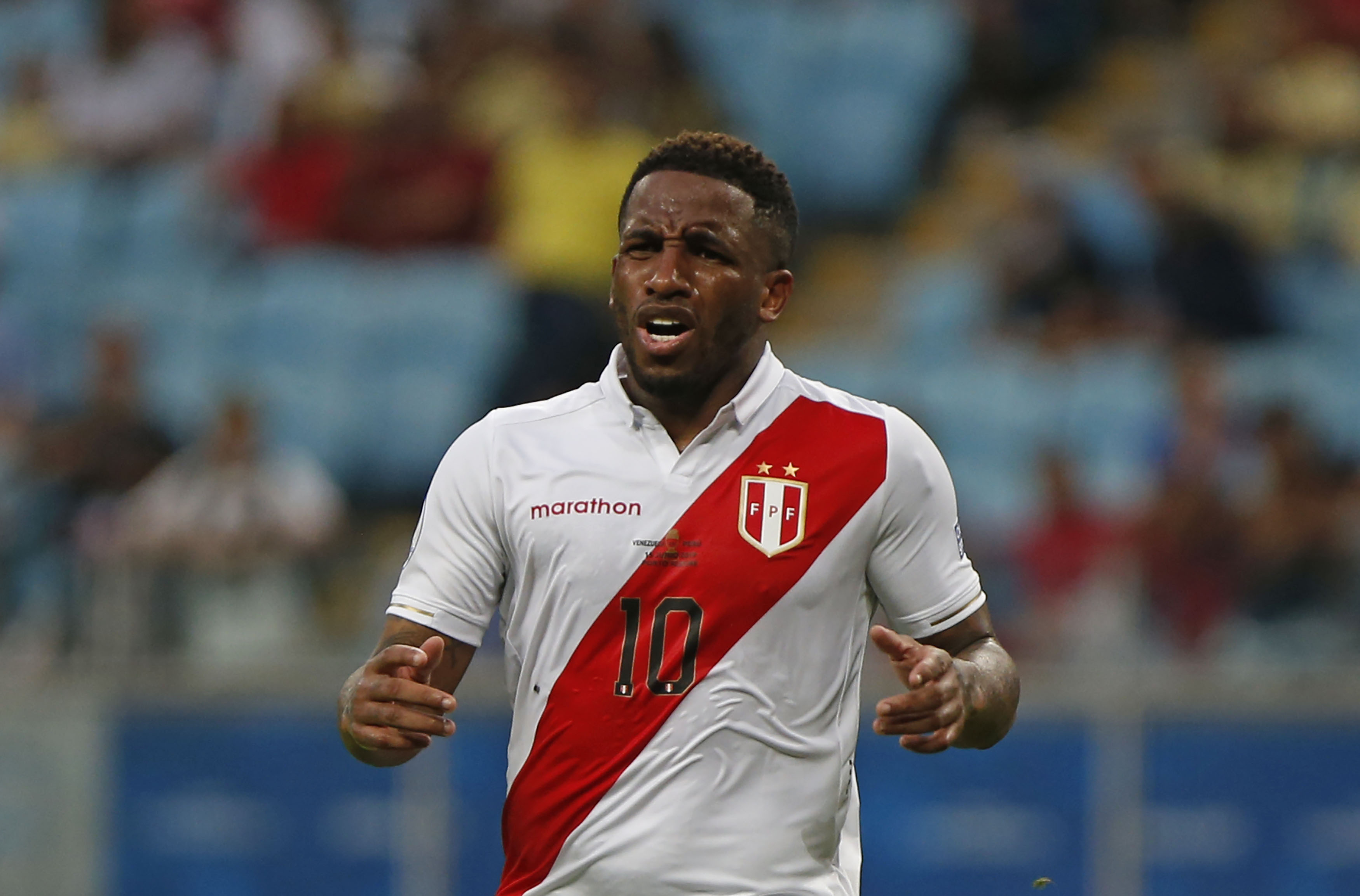 Jefferson Farfan saat membela timnas Peru