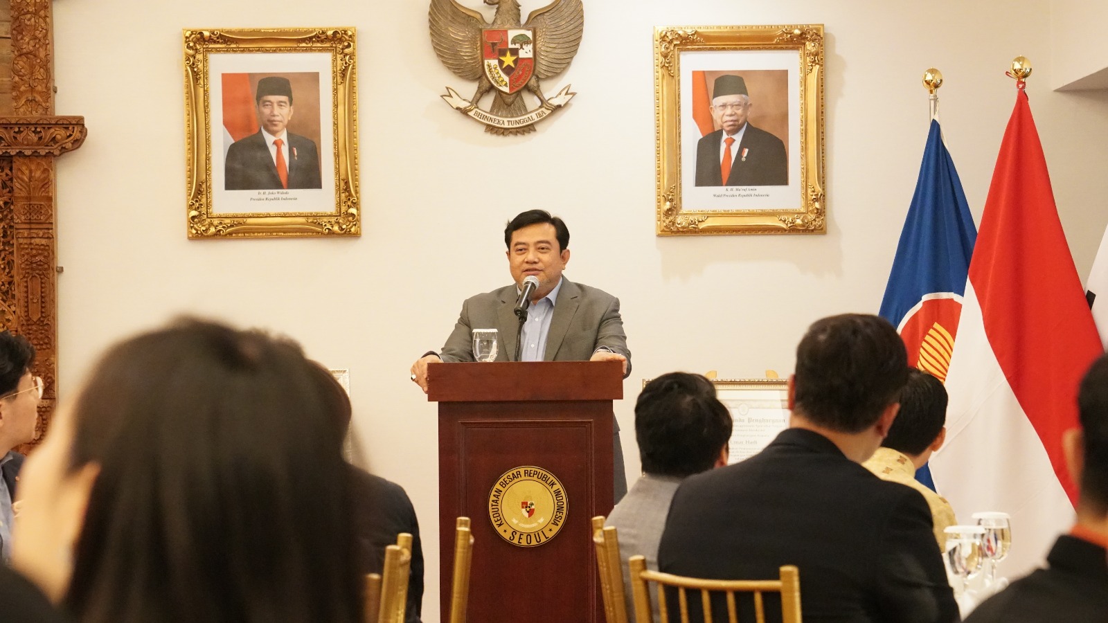 Duta Besar Republik Indonesia untuk Korea Selatan Umar Hadi