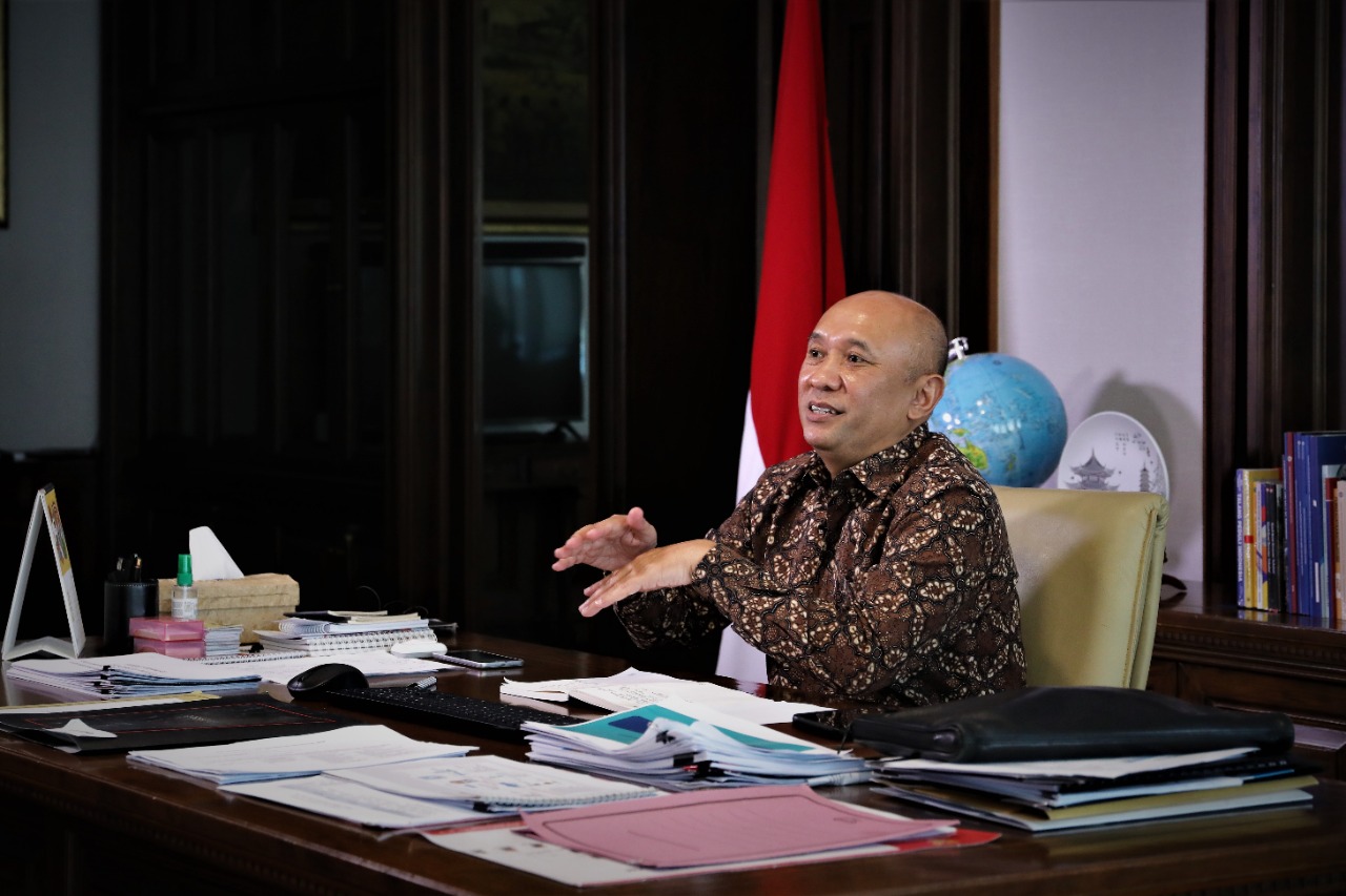 Menteri Koperasi dan Usaha Kecil Menengah Teten Masduki. 