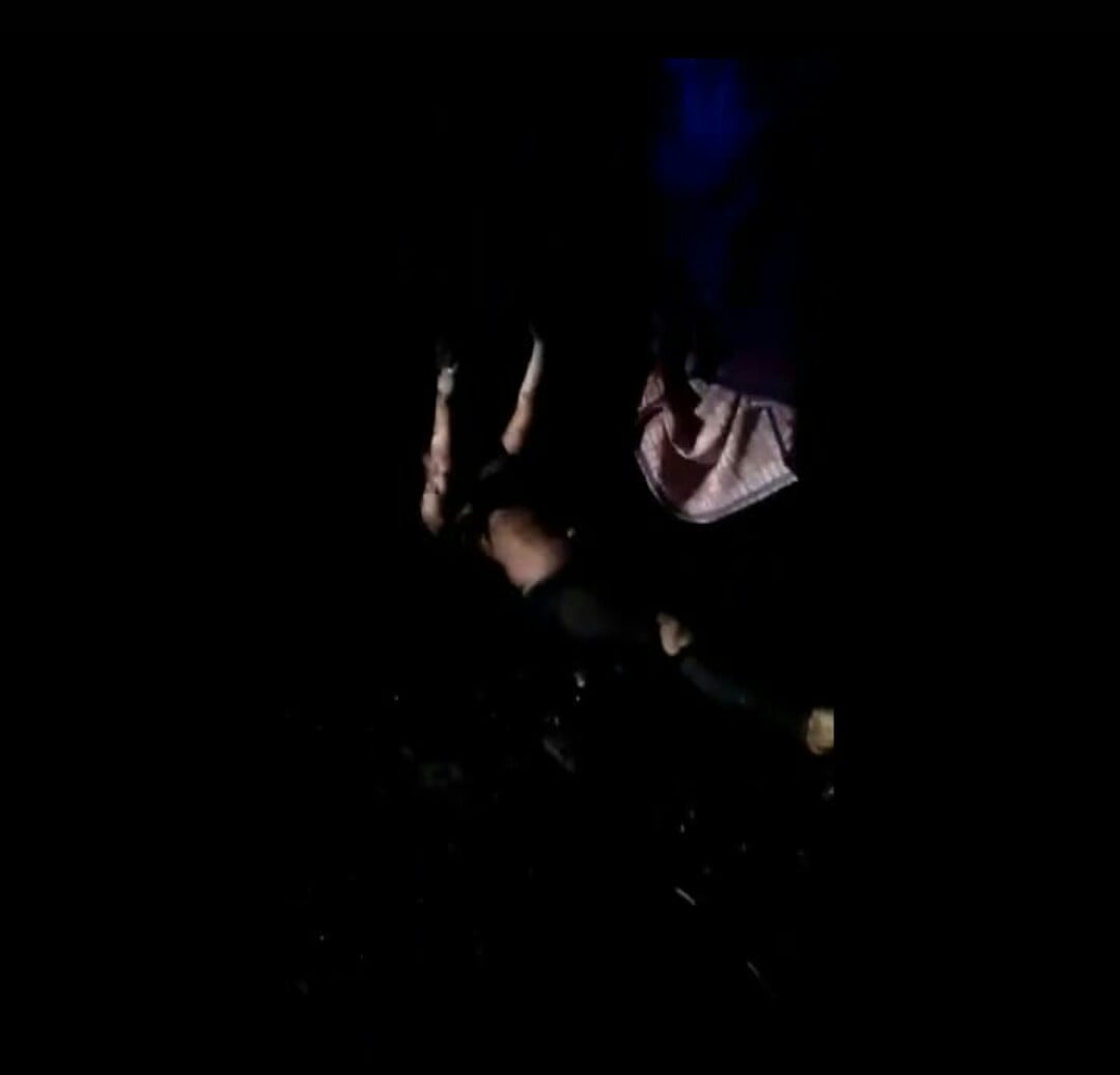 Gambar perempuan diduga dibakar oleh rekannya di sebuah tempat gelap dan sepi sekitar Pasar Gudang Kota Sukabumi, Kamis (13/5/2020)